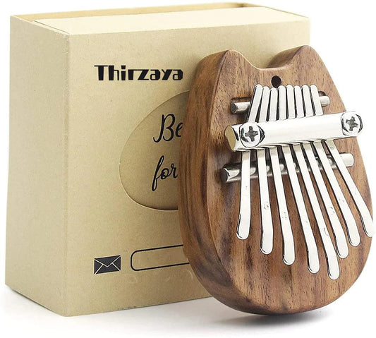 8 klavišų kalimba muzikinis instrumentas