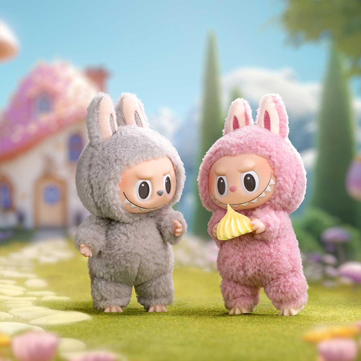 LABUBU | Pakabukas "Exciting Macaron" kolekcijos slapta dėžutė Pop Mart