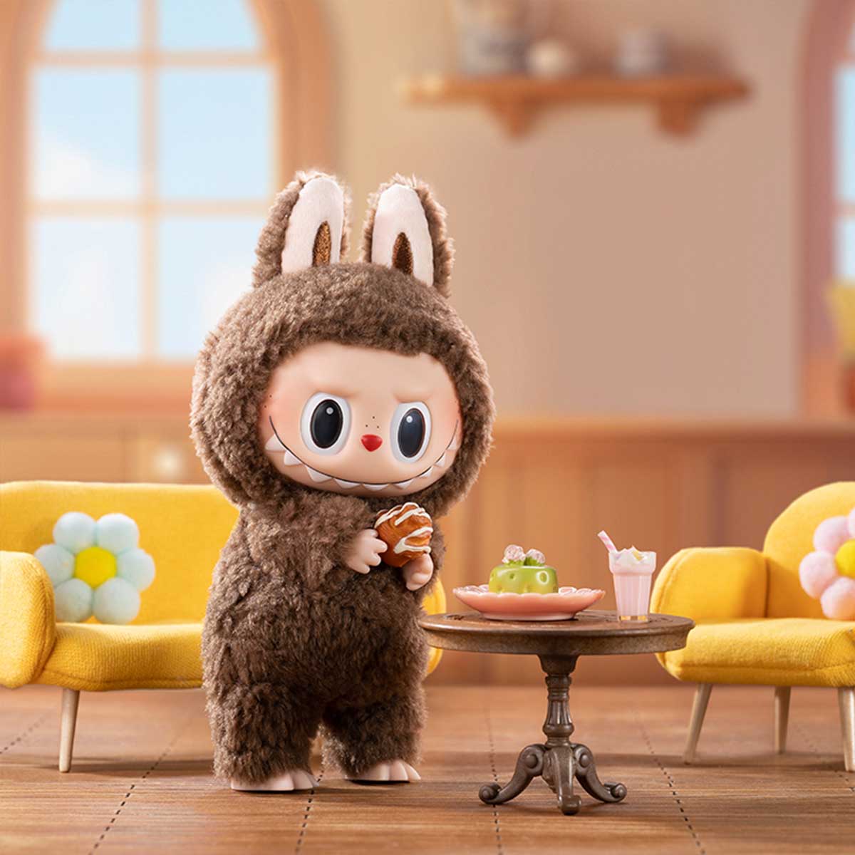 LABUBU | Pakabukas "Exciting Macaron" kolekcijos slapta dėžutė Pop Mart