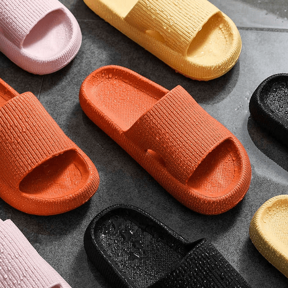 Minkšti sandalai storu padu, unisex