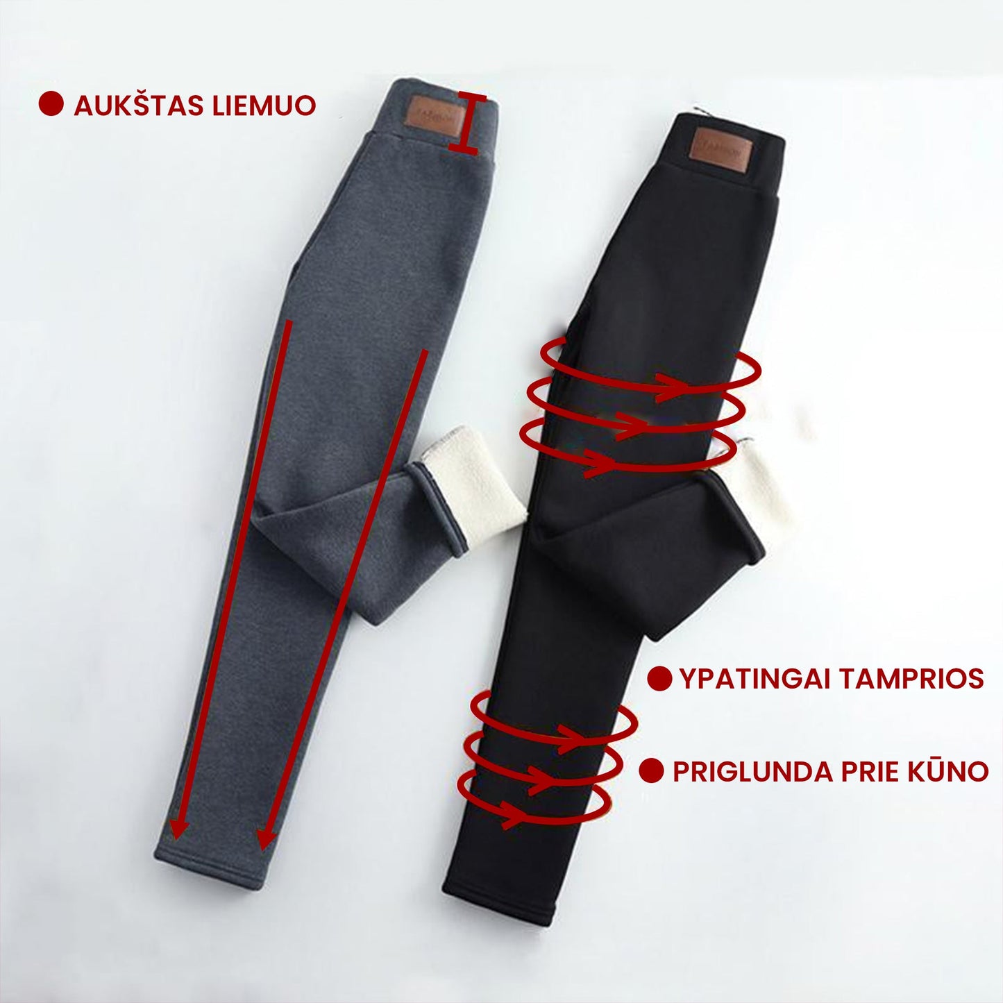 Elastingos pašiltintos tamprės