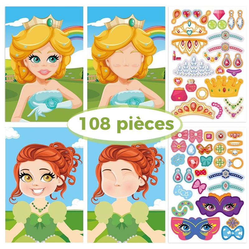 Kūrybinė lipdukų knyga vaikams