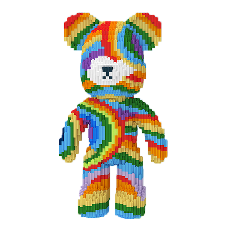 Lego surenkamas meškinas