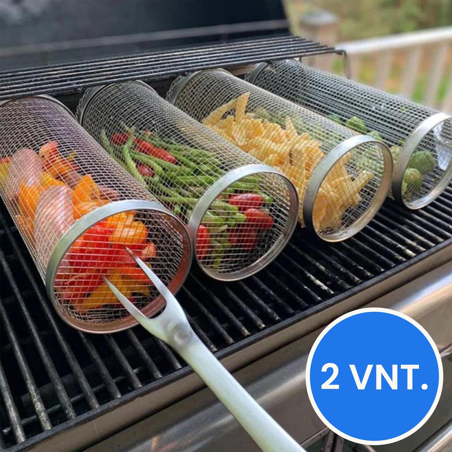 GrillMaster™ kepimo krepšeliai (2vnt.)