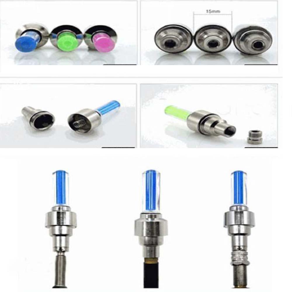 LED padangų ventilių dangteliai