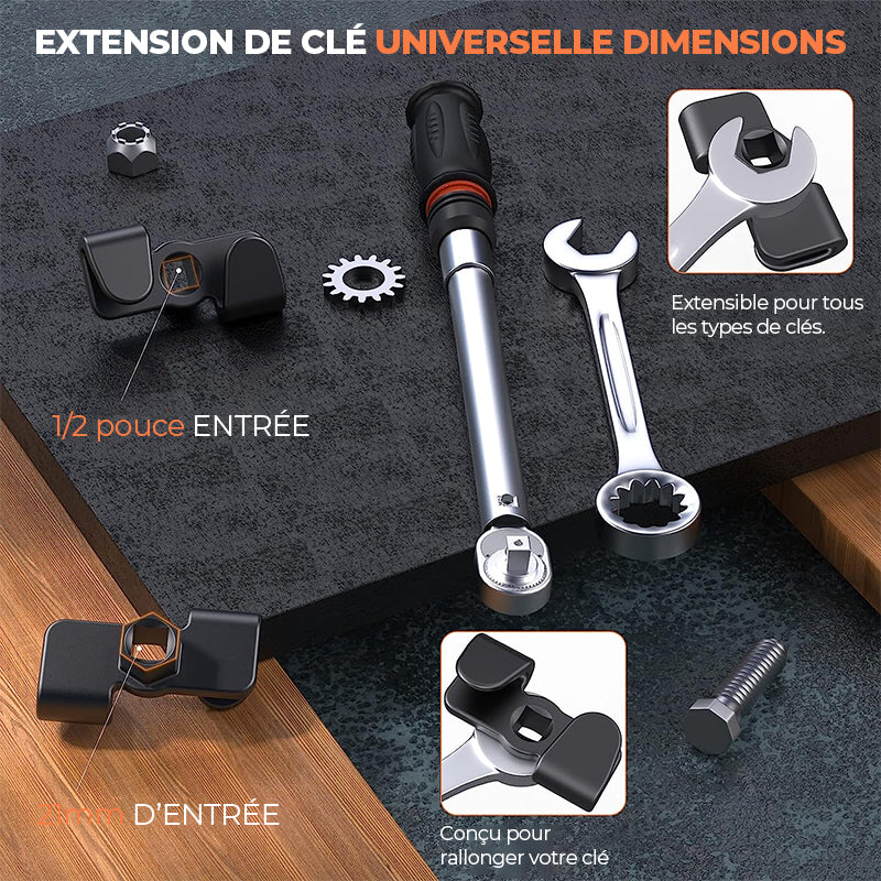 Universalus veržliarakčio adapteris