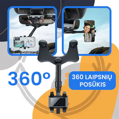 Reguliuojamas mobiliojo telefono laikiklis