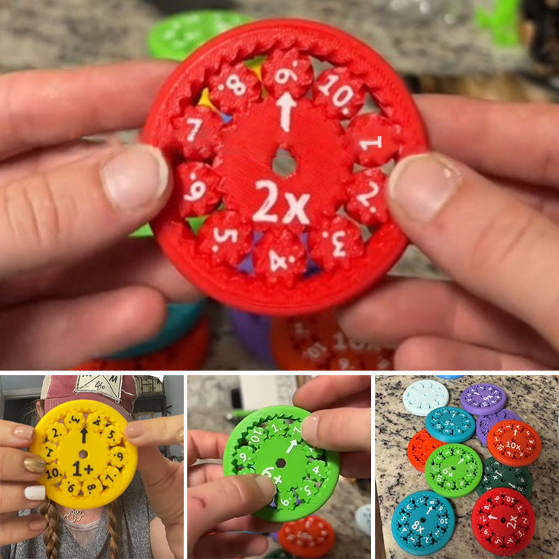 \Fidget spinners\" su matematikos užduotim"