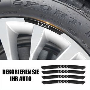 Dekoratyviniai lipdukai automobilių ratlankiams (4 vnt.)