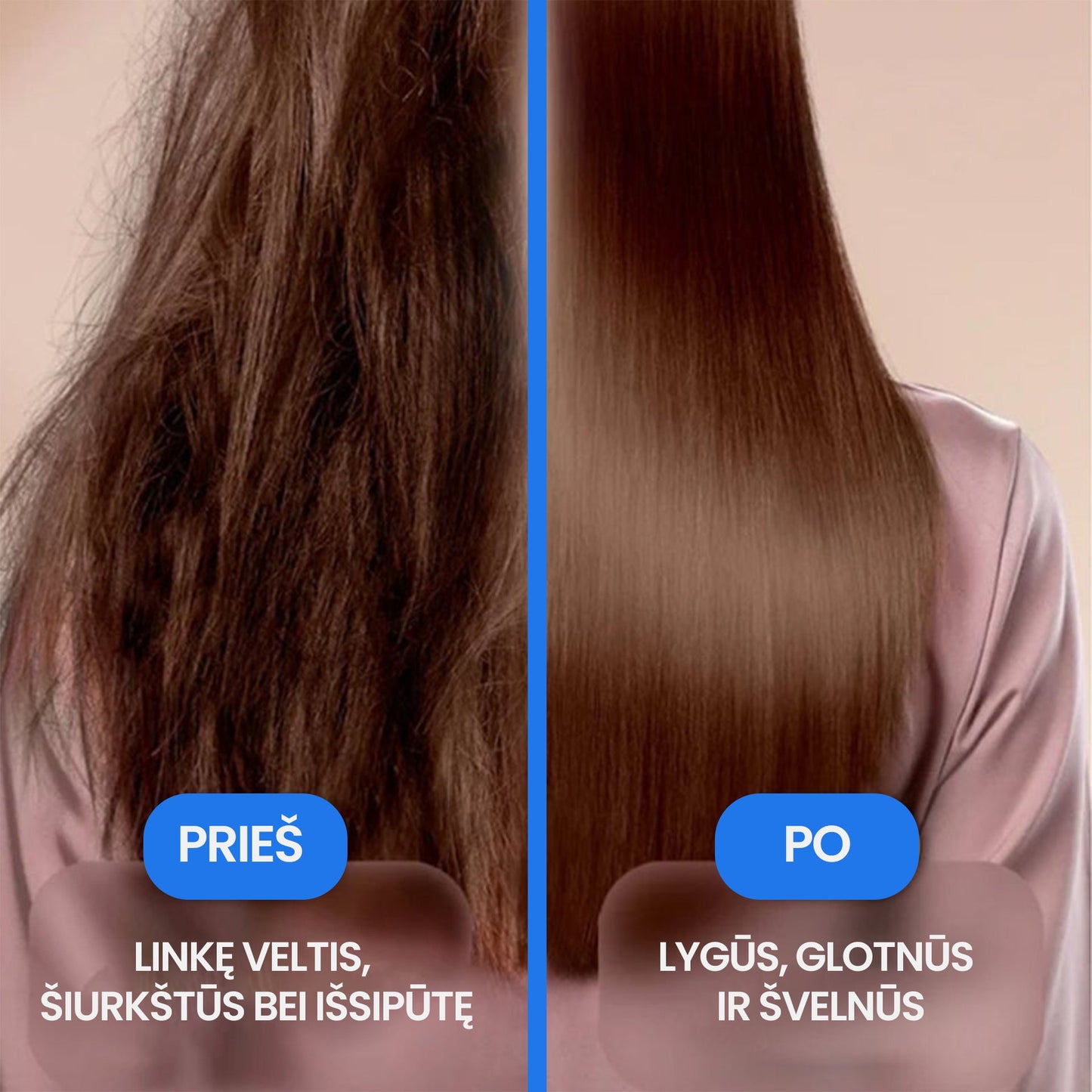 Hairflex™ - Plaukų tiesinimo šepetys