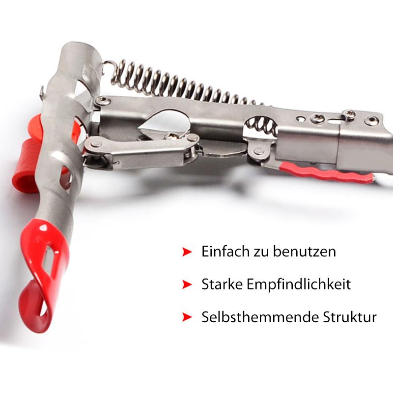 Automatinis meškerės laikiklis su spyruokle