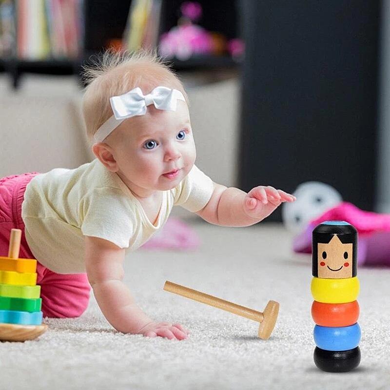 Magiškas medinis žmogeliukas