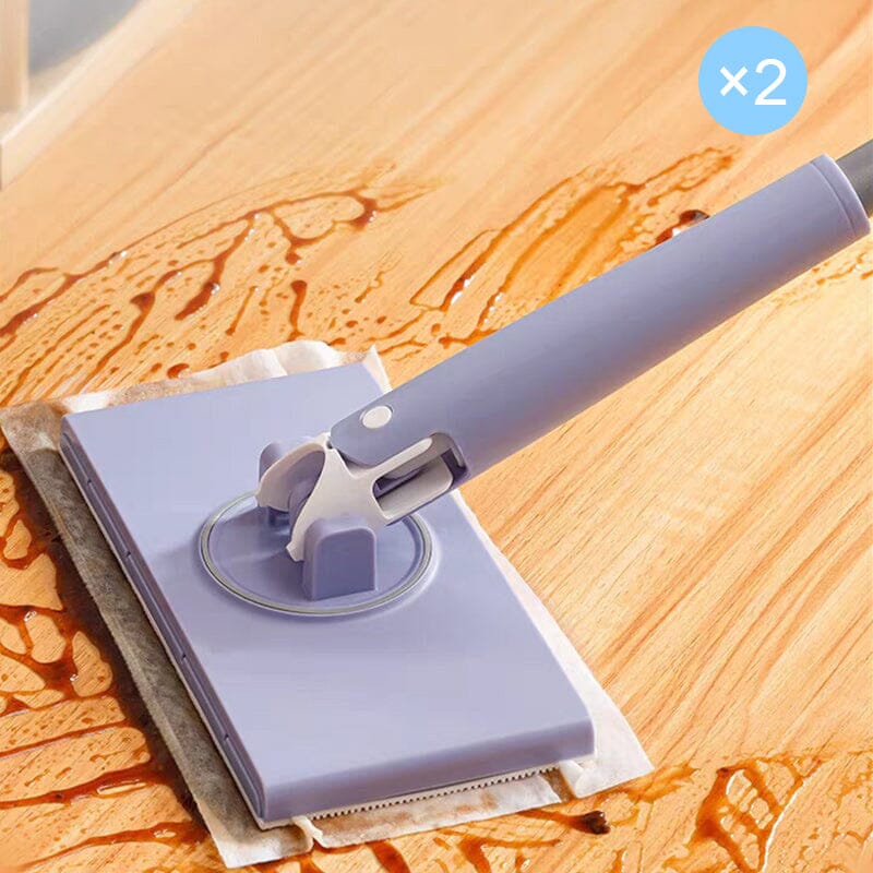 Šluota su keičiamomis šluostėmis