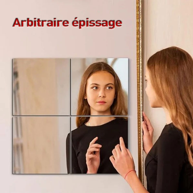 Priklijuojamas sieninis veidrodis