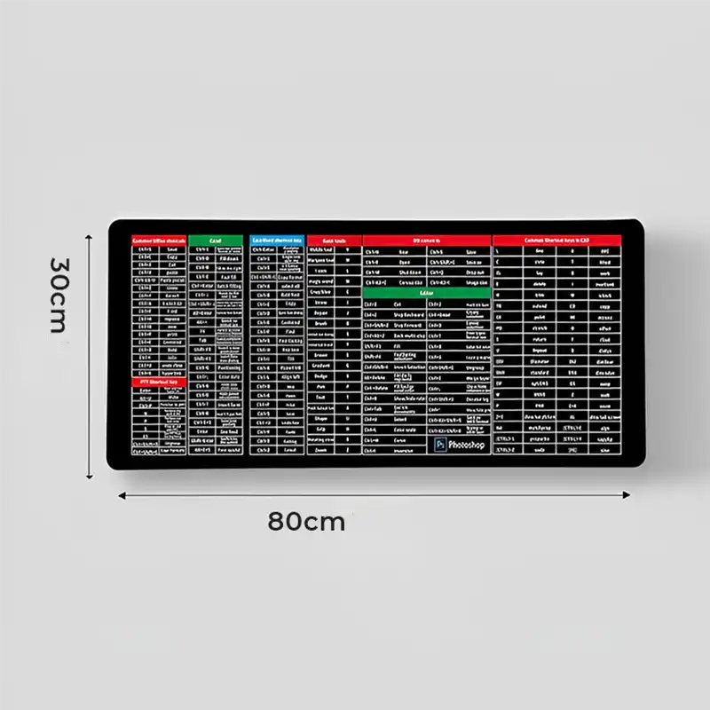 CleverFix™ - neslystantis klaviatūros kilimėlis