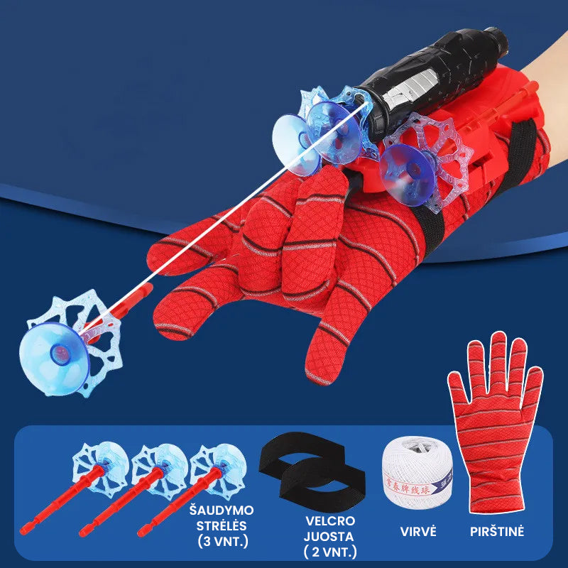 Žmogaus voro pirštinė - šaudyklė