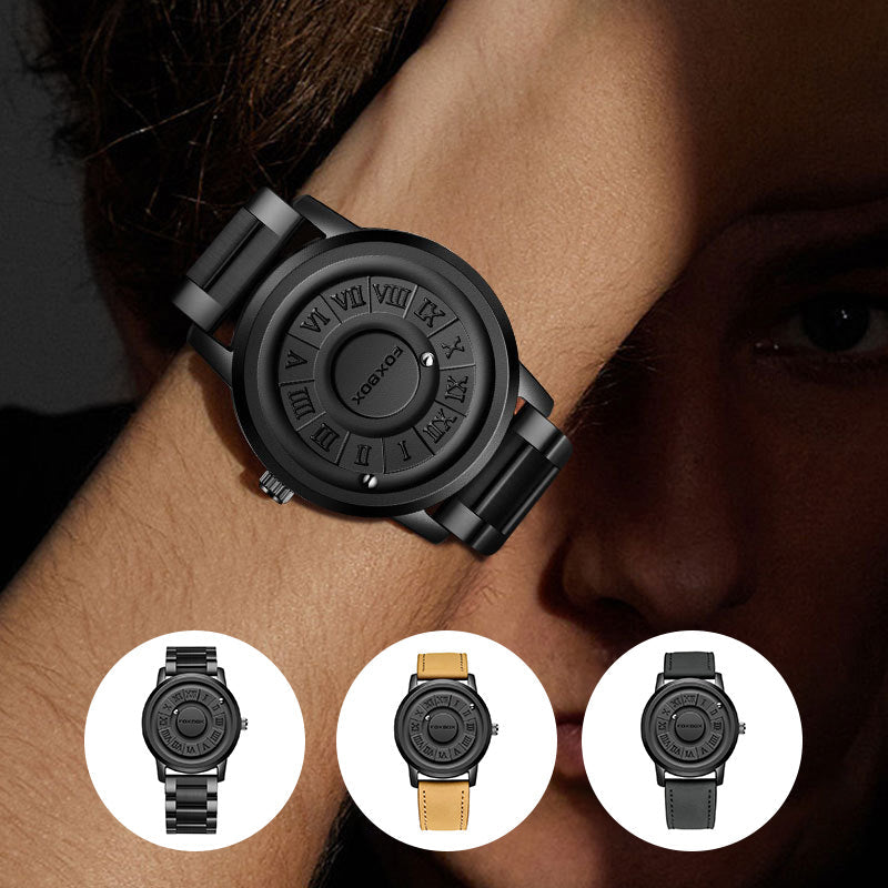 Unikalus magnetinis laikrodis