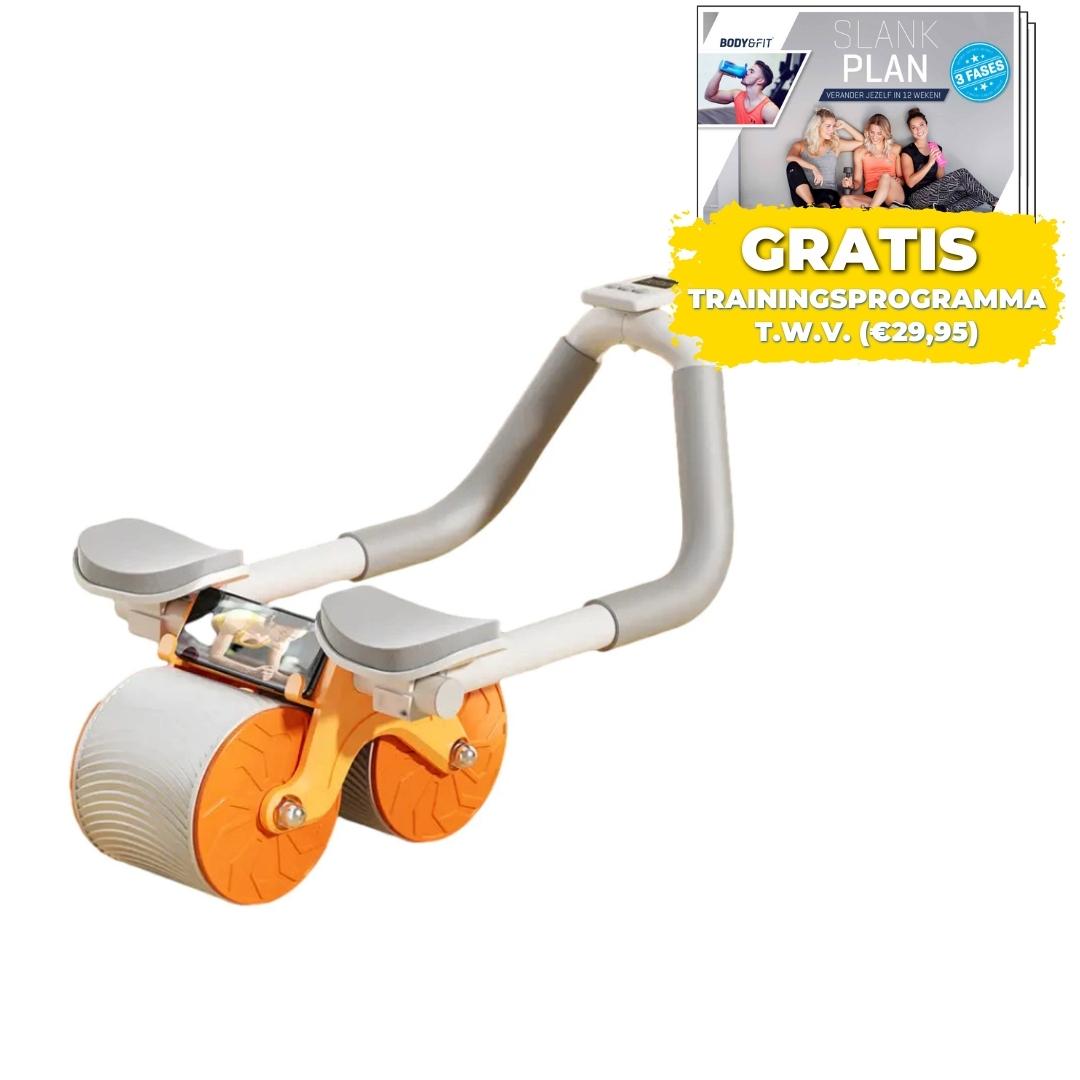 \ProTrainer™\" - treniruoklis ant ratelių greitai matomam pilvo presui"