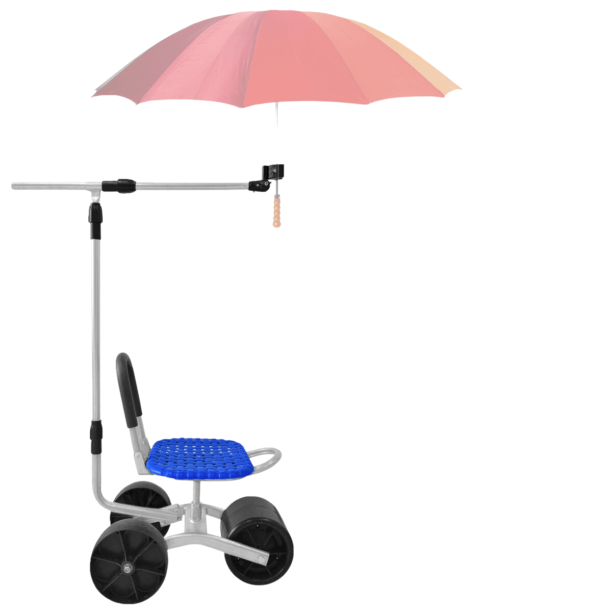 Sodo kėdutė su ratukais