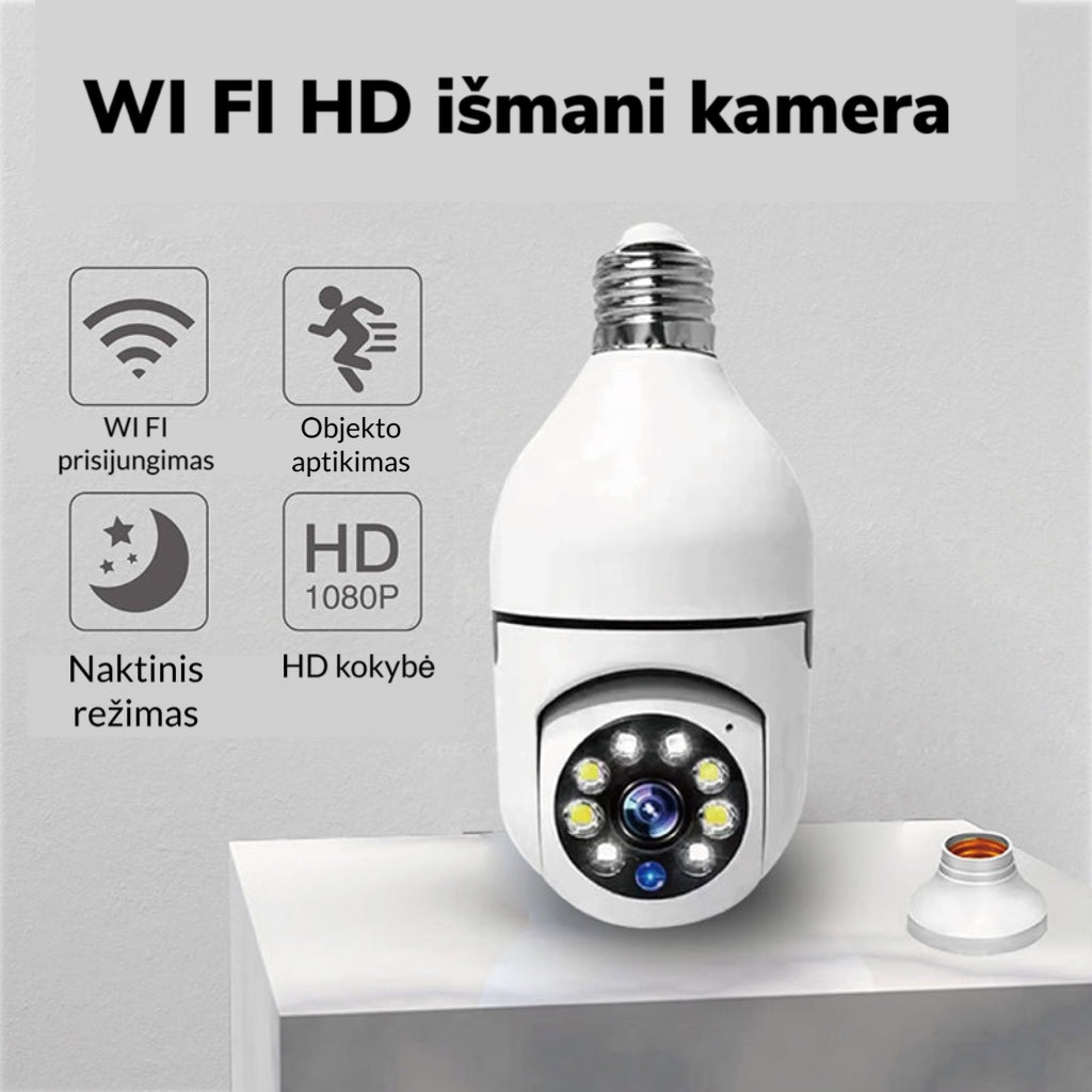 \WiFi HD\" išmanioji kamera"