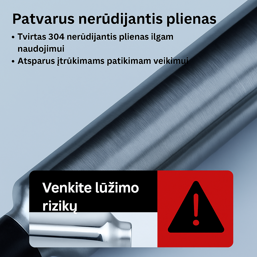 Patobulintas Turbo oro slėgio stūmoklis 2,0™ | Išvalo visus drenažo užsikimšimus!