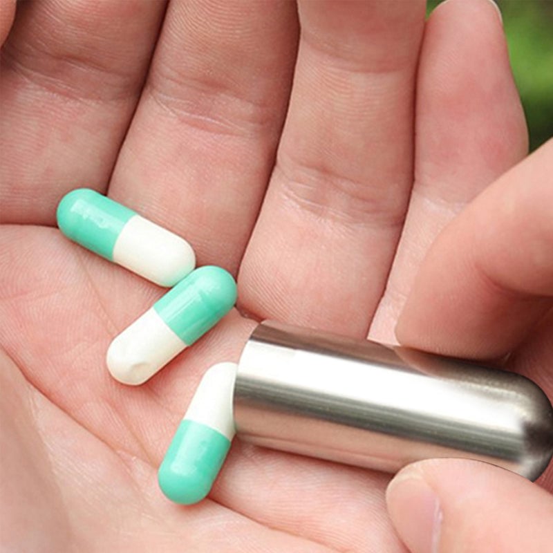 Nerūdijančio plieno vaistų dėžutė