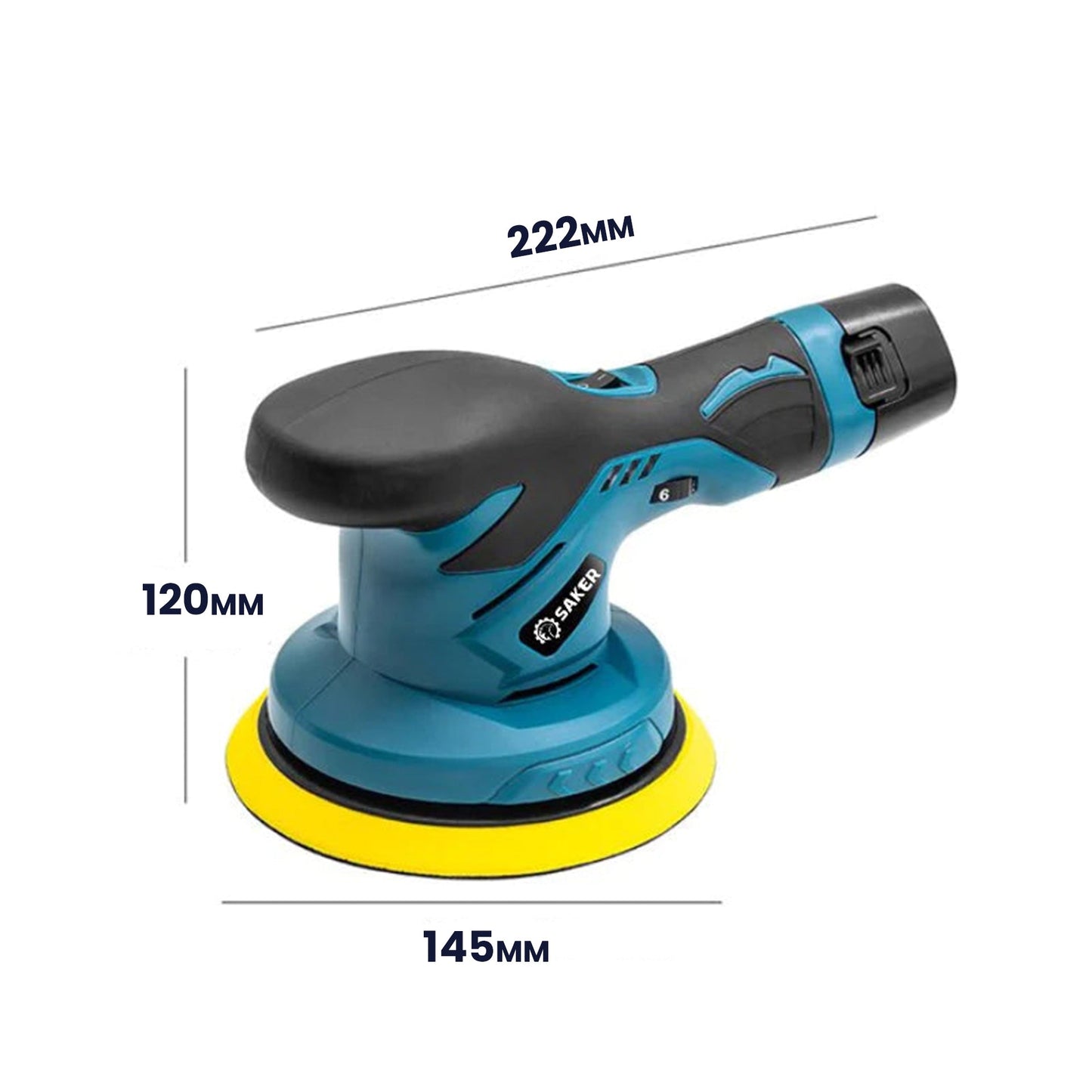 SAKER - poliravimo mašinėlė