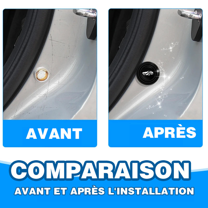 Garso izoliaciniai mygtukai automobilio durelėms