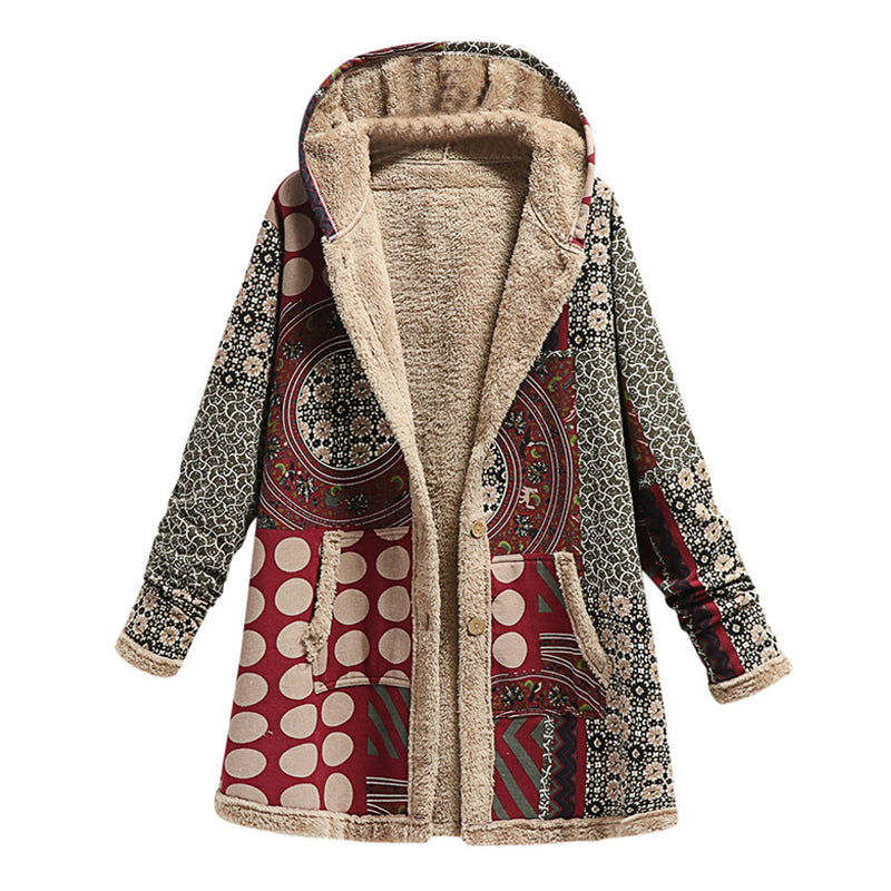 Megztinis - kardiganas su gobtuvu