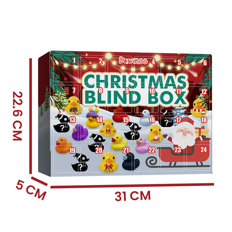 Vaikiškas advento ančiukų kalendorius