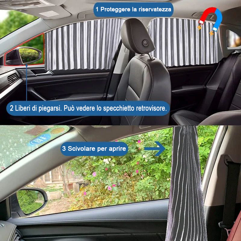 Magnetinės užuolaidos automobilio langams