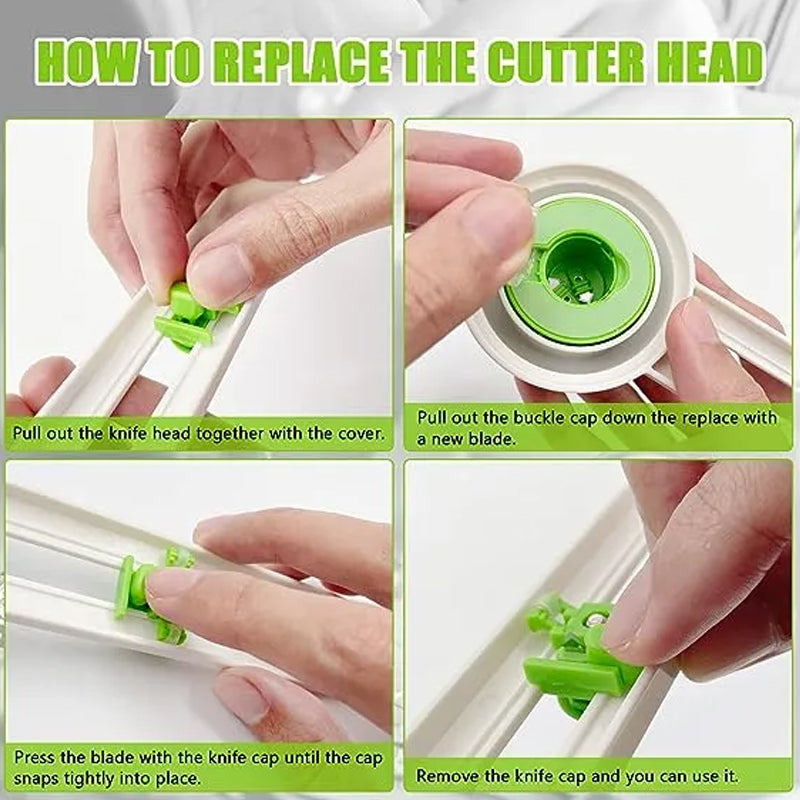 Plastikinis apskritimų pjaustymo peiliukas