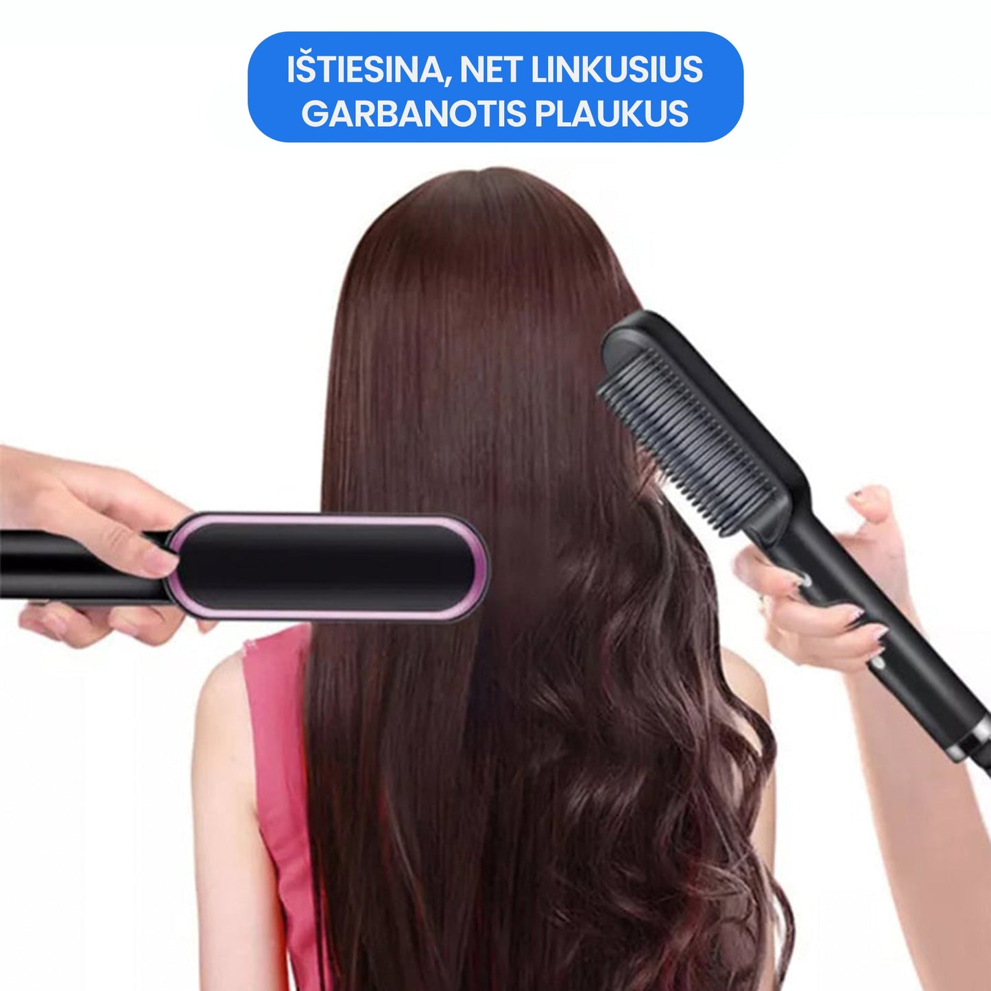 Hairflex™ - Plaukų tiesinimo šepetys