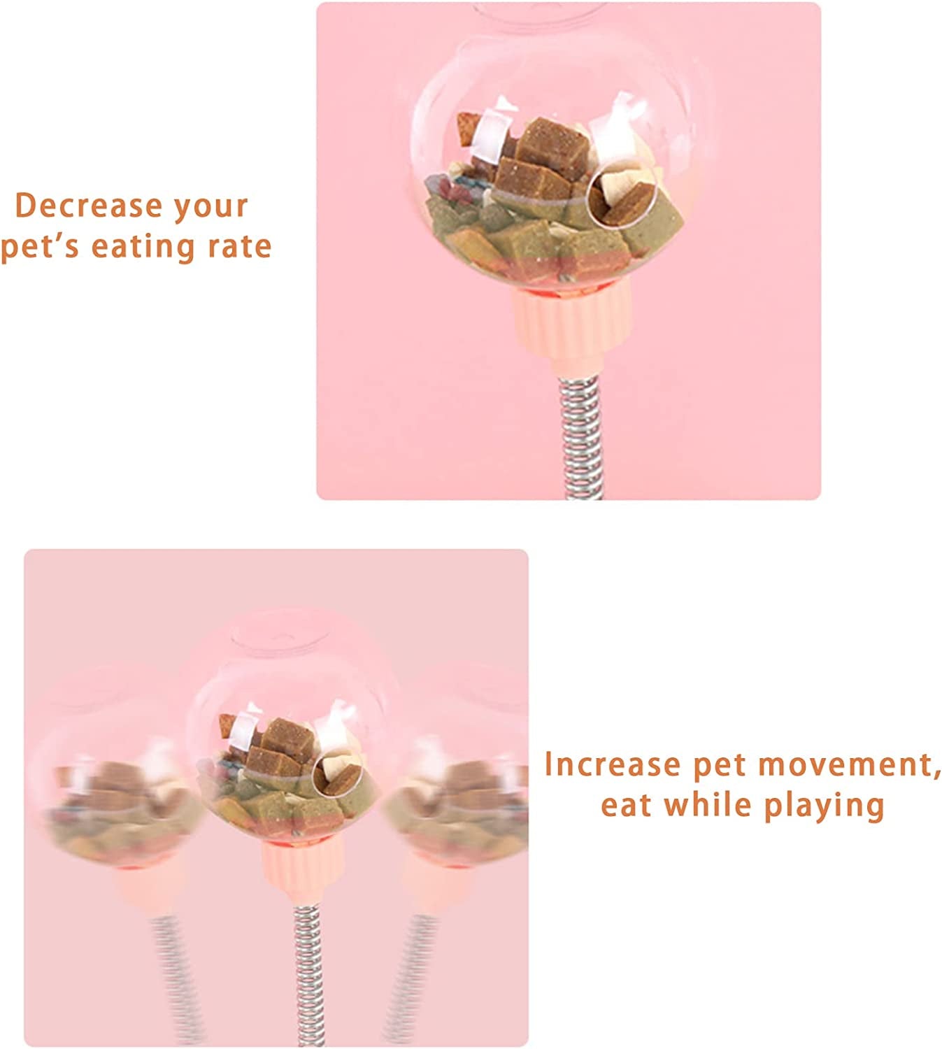 Interaktyvus augintinių žaislas - "Valgymo burbulas"