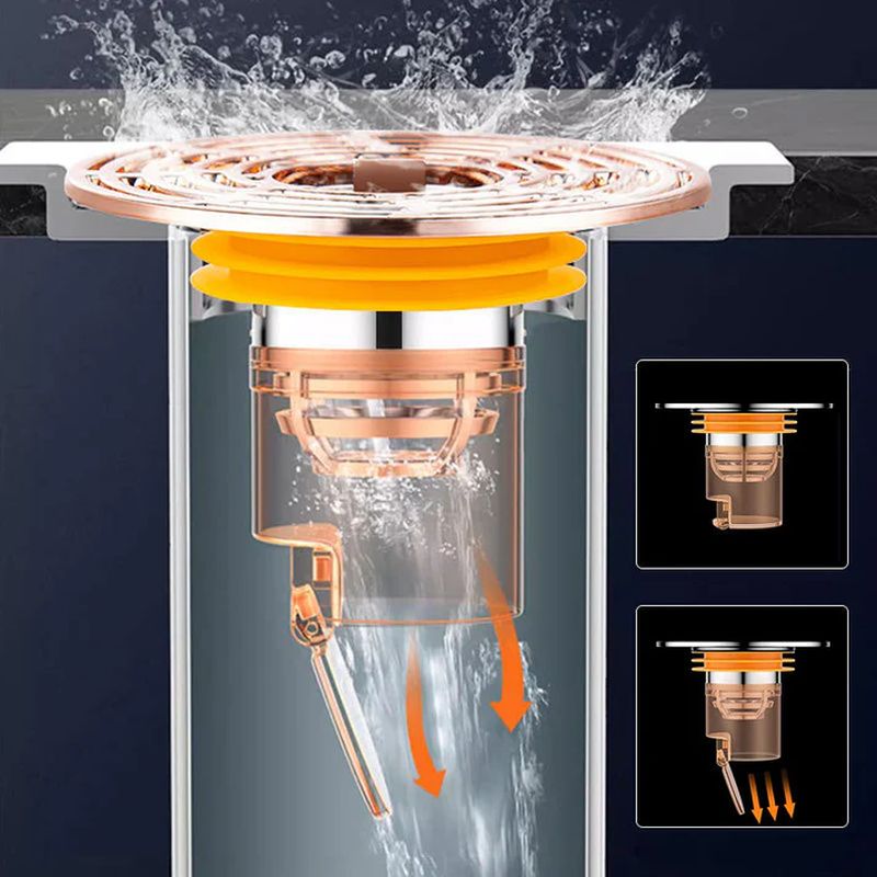 Nerūdijančio plieno drenažo vožtuvas