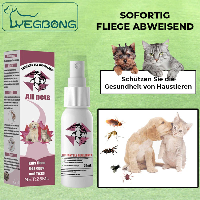 Purškalas nuo vabzdžių ir erkių gyvūnams