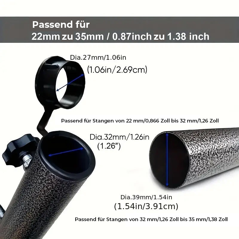 Reguliuojamas skėčio laikiklis