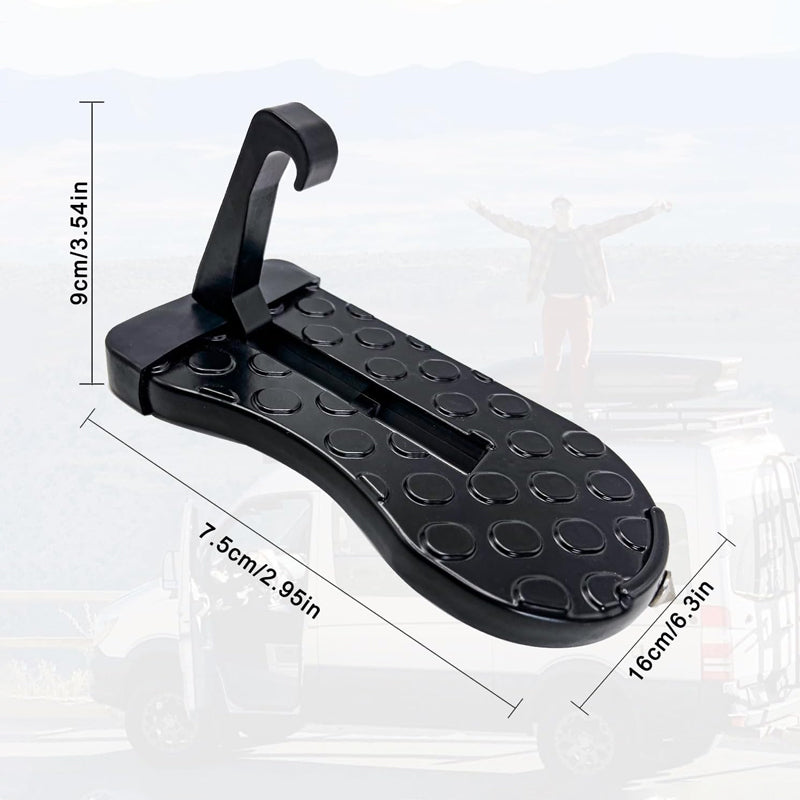 Automobilio durelių pakabinamas laiptelis