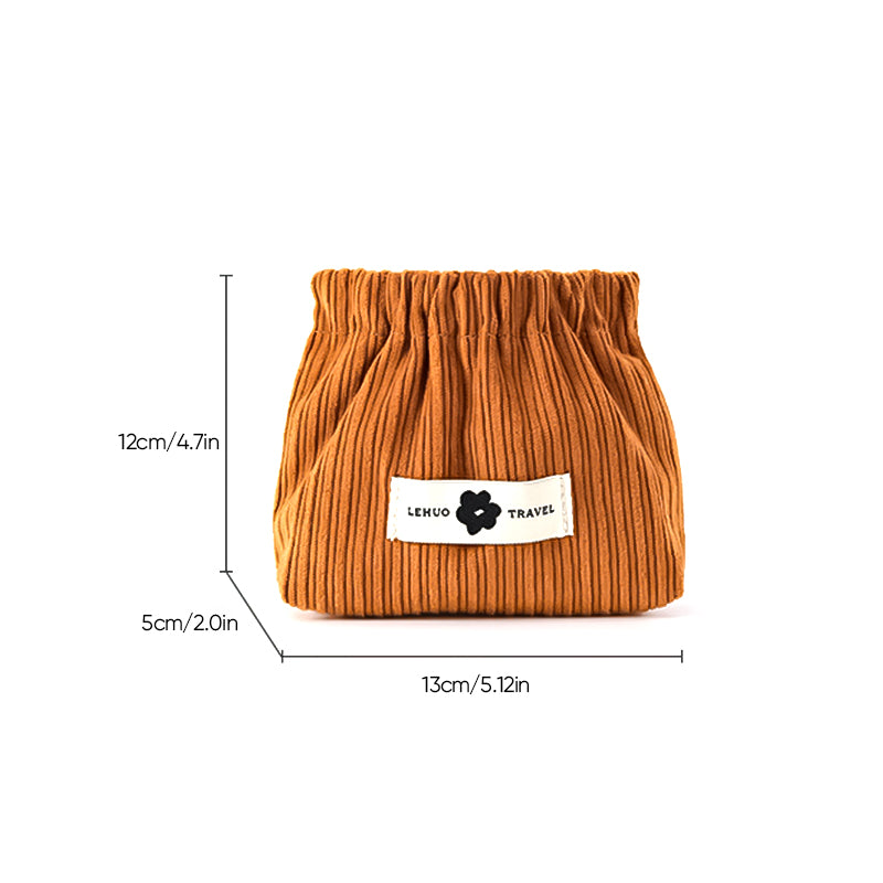 Mini velvetinės kosmetinės (2/4vnt.)