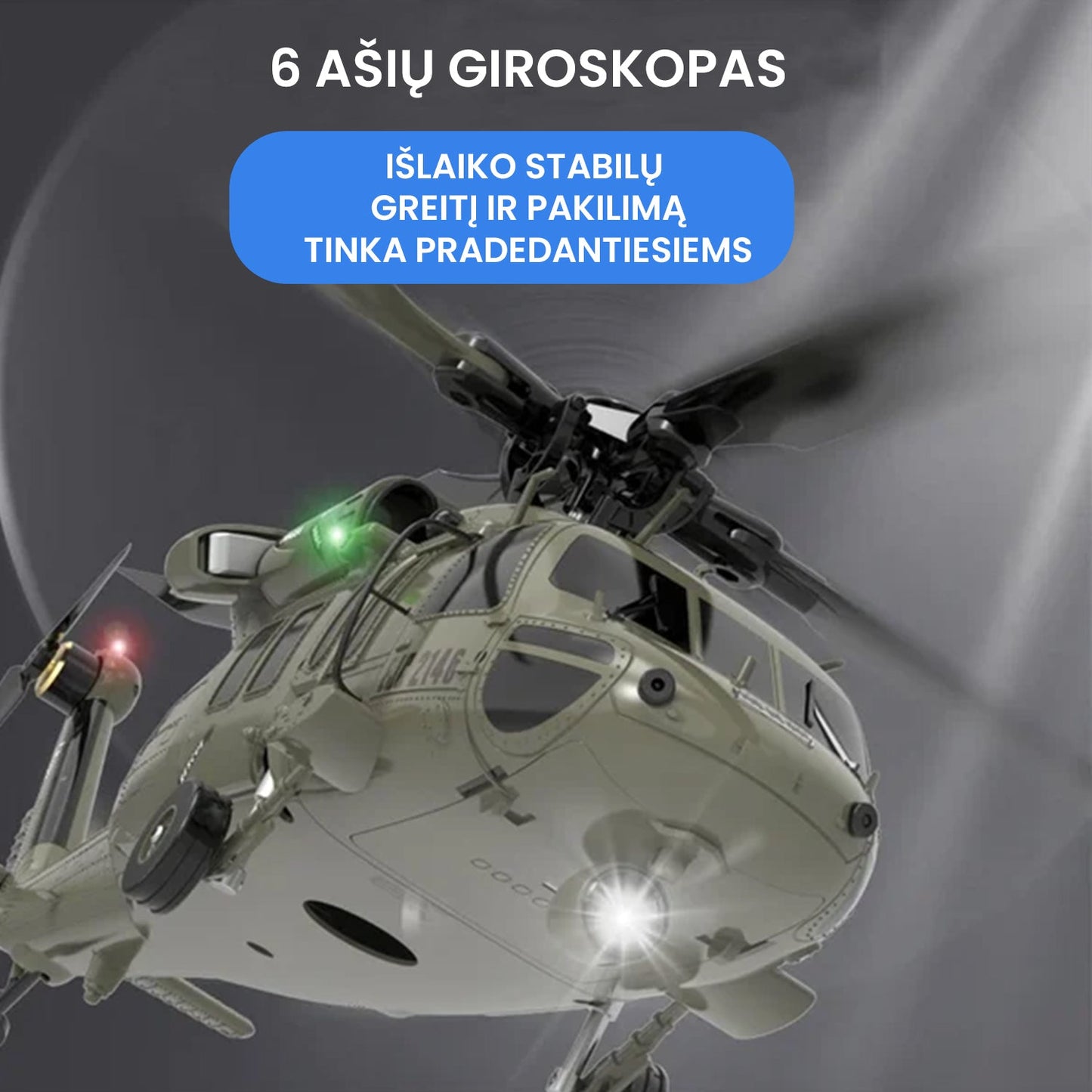 Nuotoliniu būdu valdomas sraigtasparnis