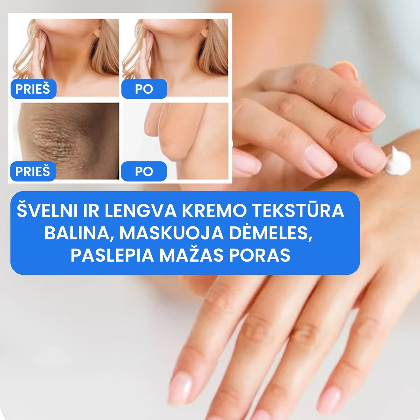 Balinamasis kūno kremas