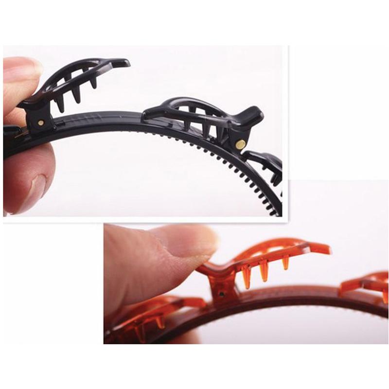 Plaukų lankeliai su segtukais (2/4vnt.)