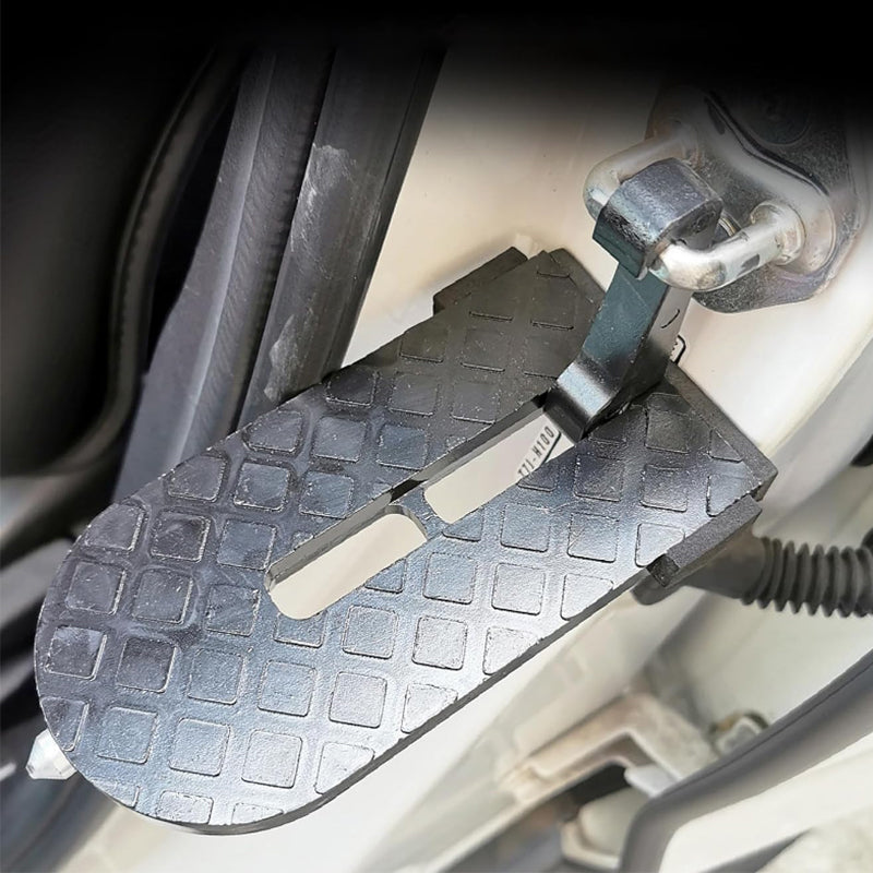 Automobilio durelių pakabinamas laiptelis