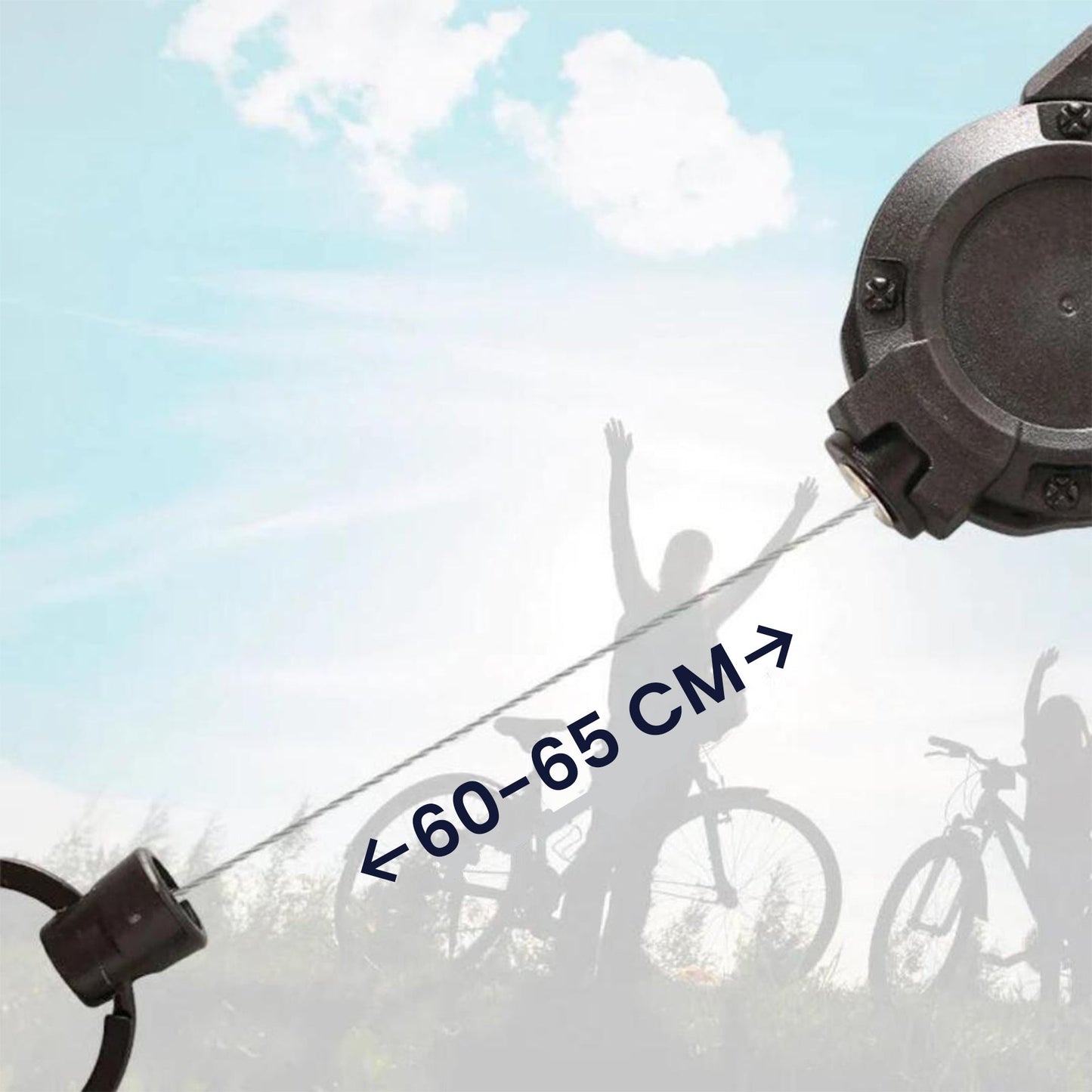 Automatiškai ištraukiamas pakabukas - ReelGrip™