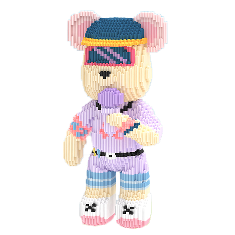 Lego surenkamas meškinas