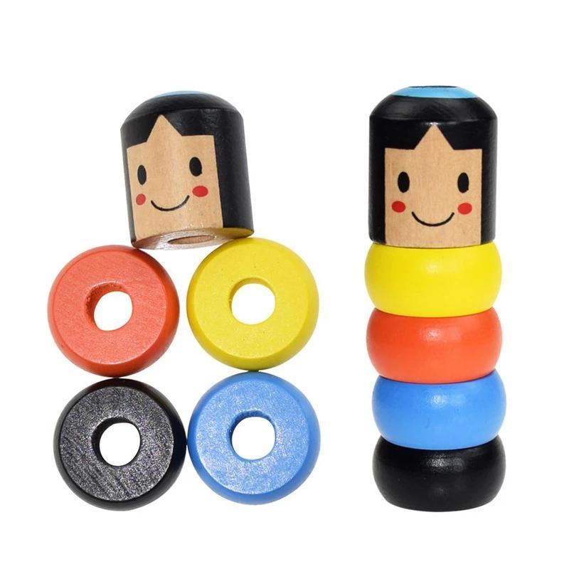 Magiškas medinis žmogeliukas