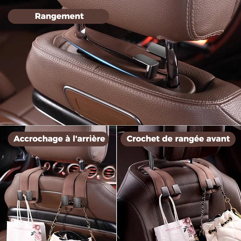 Dvigubas kabliukas automobiliui