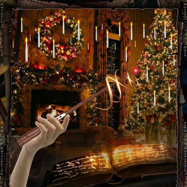 LED kabančios ore žvakės - "Hogvartso magija"