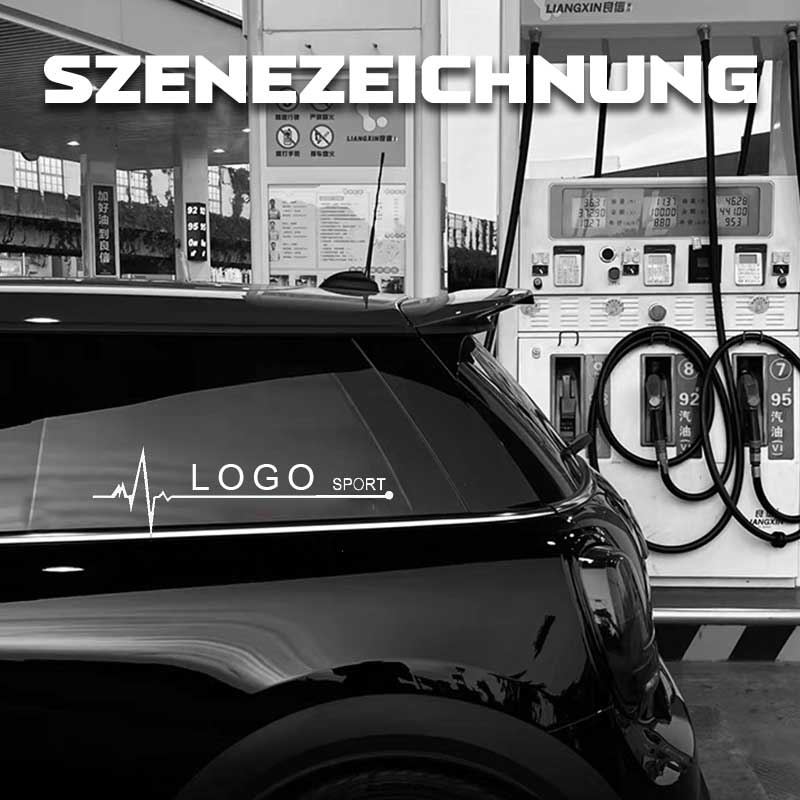 Lipdukai automobilio langams (6 vnt.)