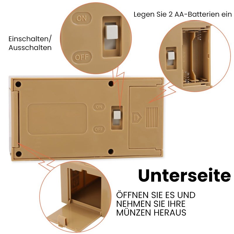 Žaisminga pinigų taupyklė